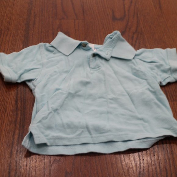 LIKE NEW LT BLUE TEE SHIRT SZ 4 (KIDS) 100% COTTON - Picture 1 of 6